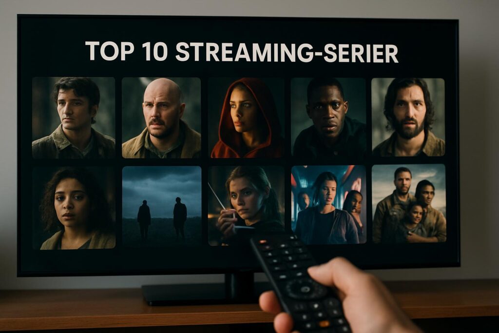 Top 10 streaming-serier du ikke må overse i Danmark i 2025